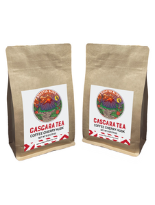 Cascara or Coffee Husk tea two pack combo